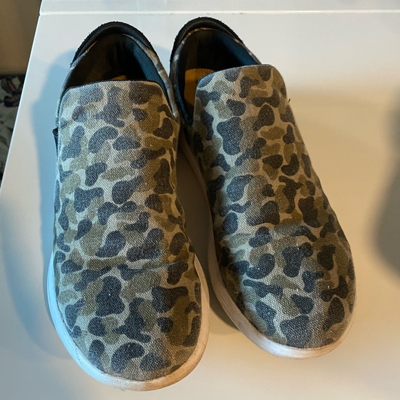 STRIKE MVMNT Traveller Slip-On Camo Shoes - Size 9.5 🔥🔥 VG Condition - Picture 1 of 8
